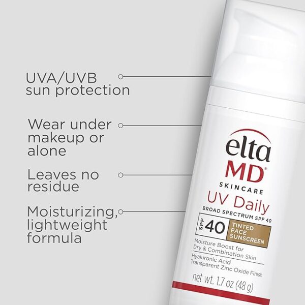 EltaMD Uv Daily Broad-Spectrum Spf 40 Tinted For All Skin Type - Image 4